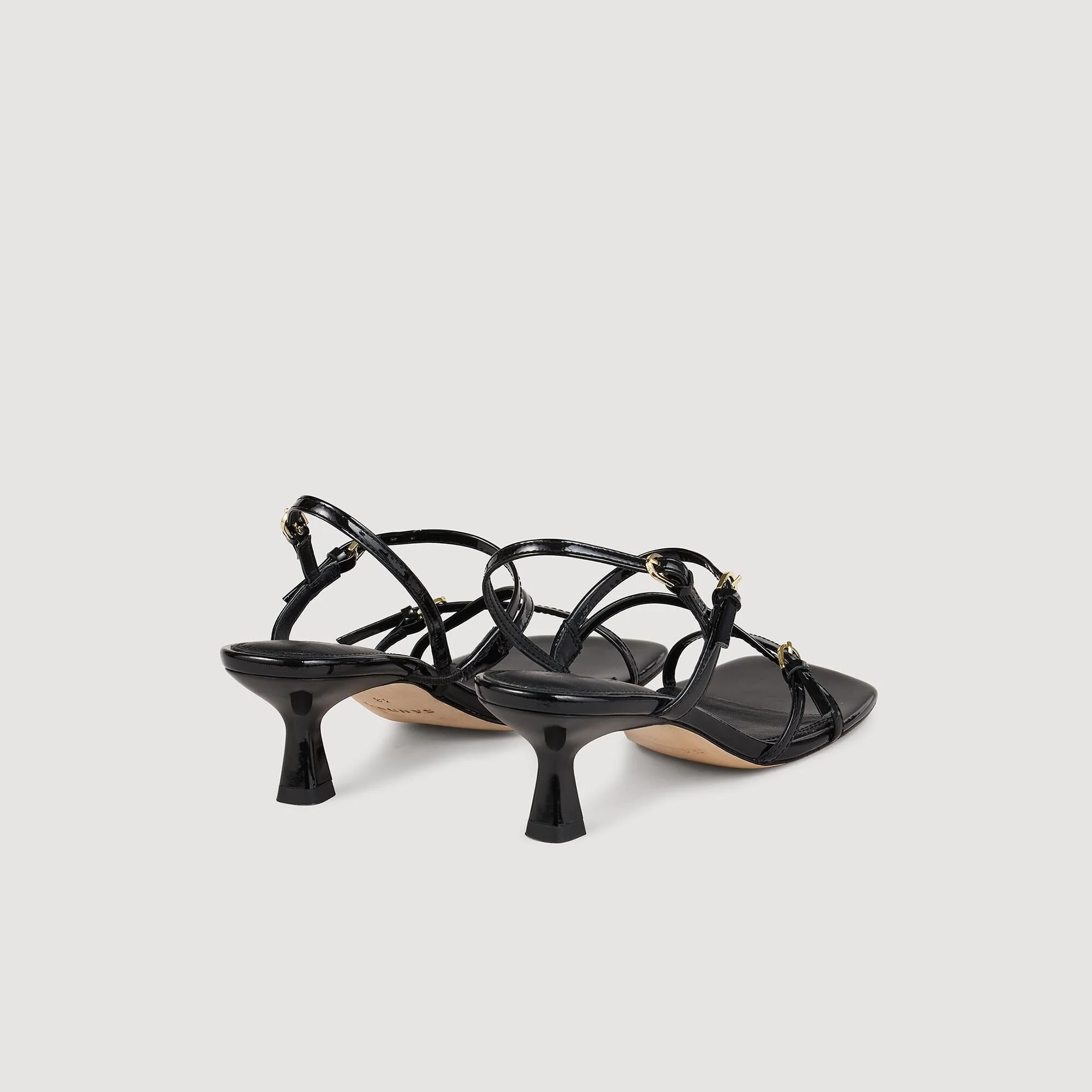Juddy Sandals With Straps Black - Image 3