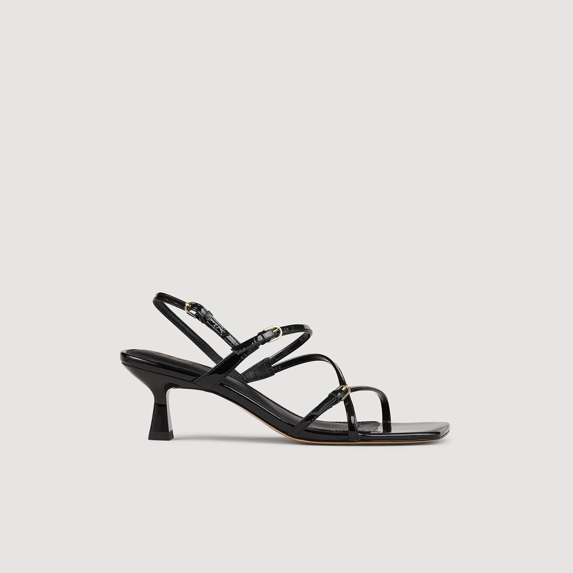 Juddy Sandals With Straps Black - Image 4