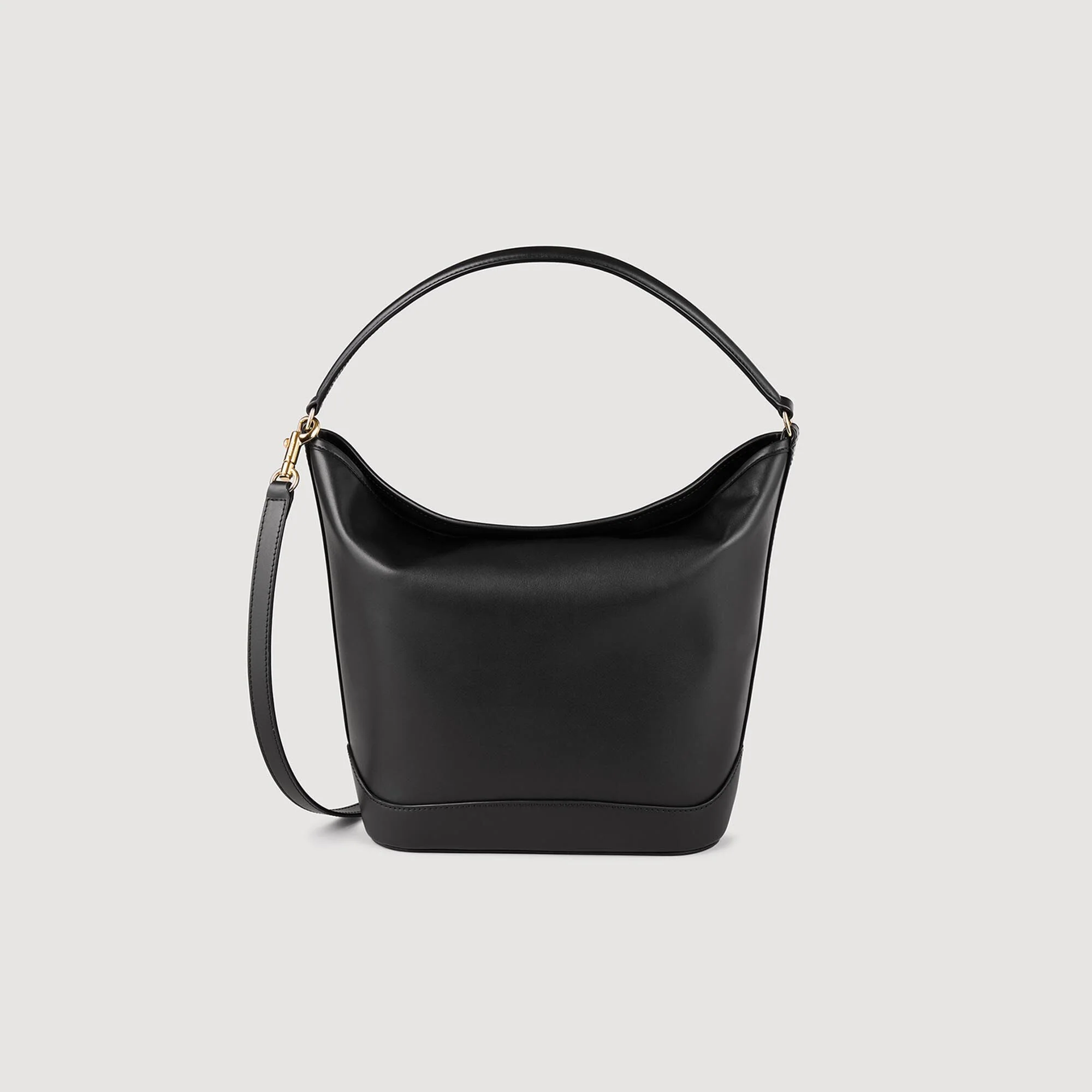 Tangoso Leather Bucket Bag Tangoso Black - Image 3