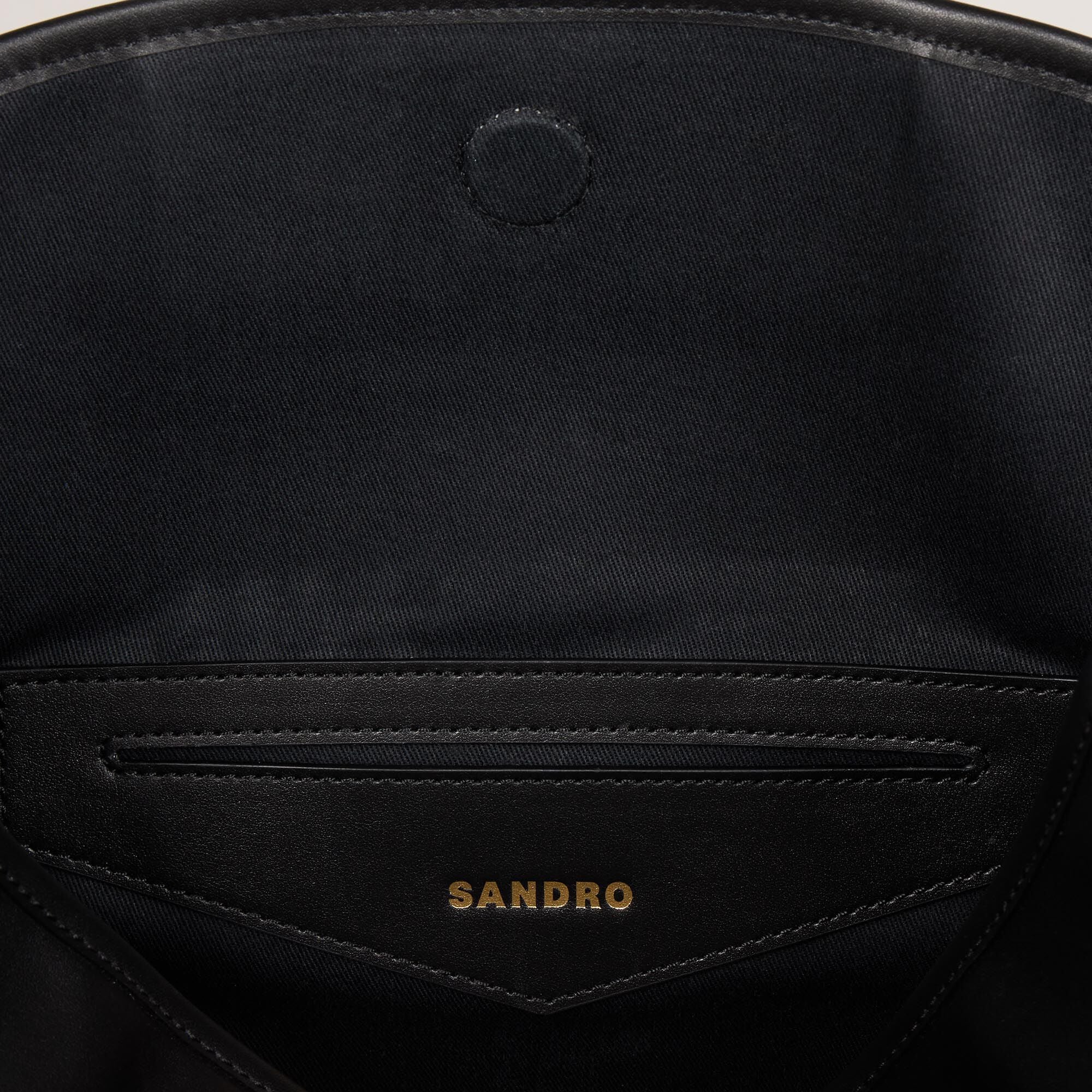 Tangoso Leather Bucket Bag Tangoso Black - Image 4