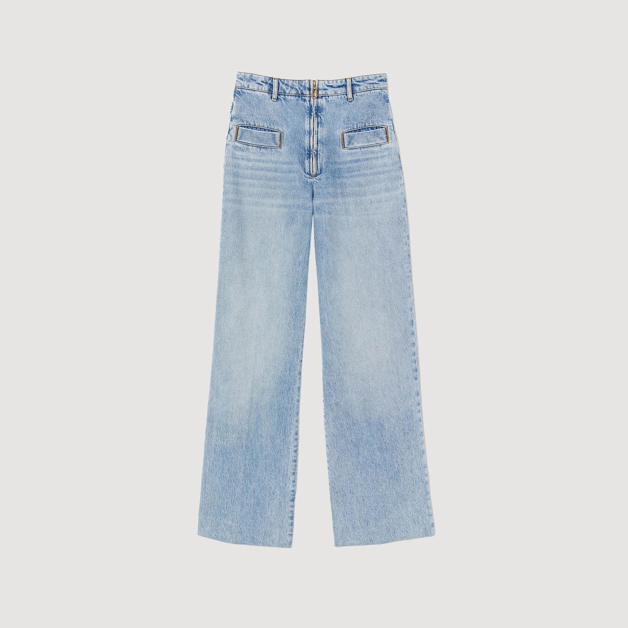 Oslo Wide-Leg Jeans Blue Jean - Image 6