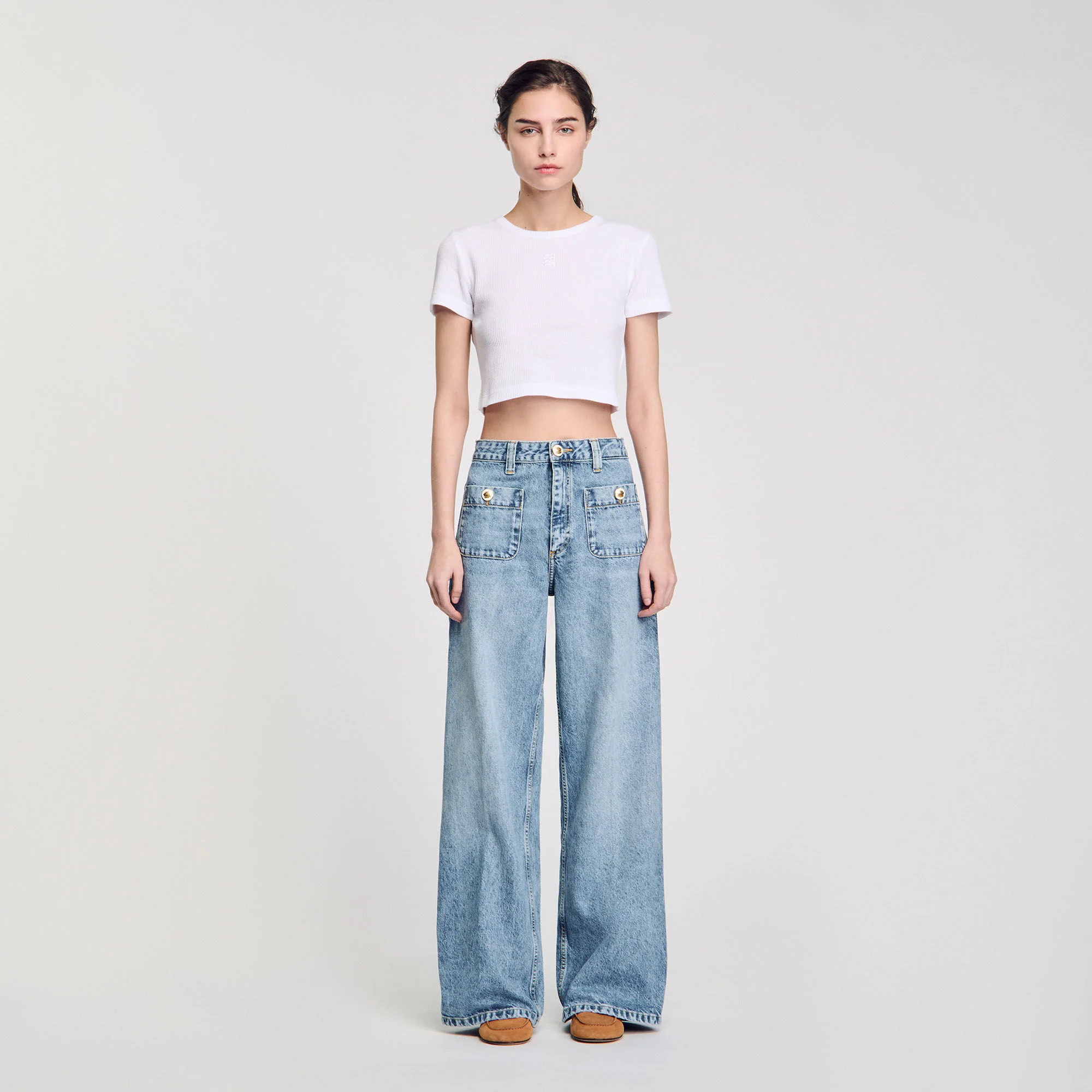 Floride Faded Jeans Blue Jean - Image 2