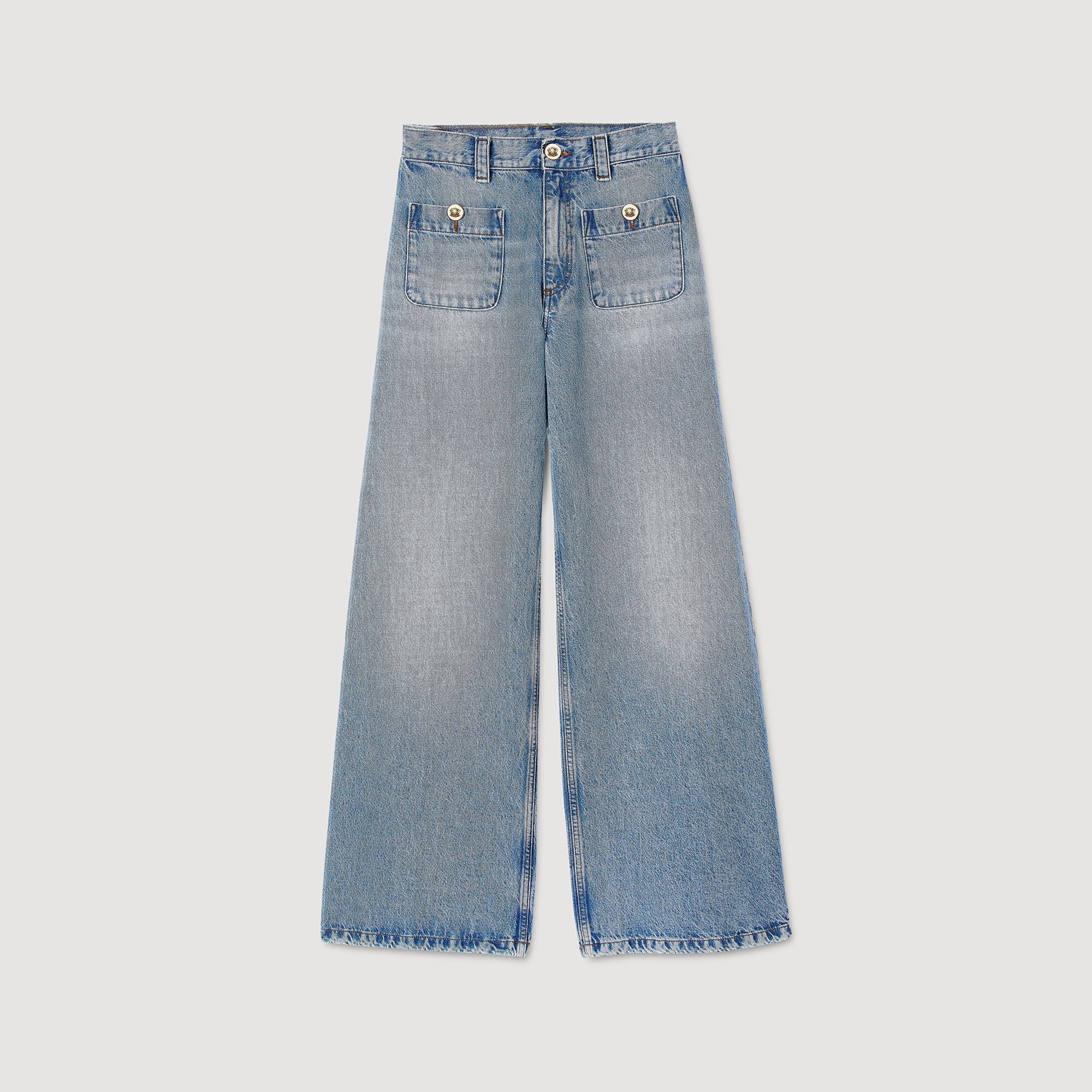 Floride Faded Jeans Blue Jean - Image 6