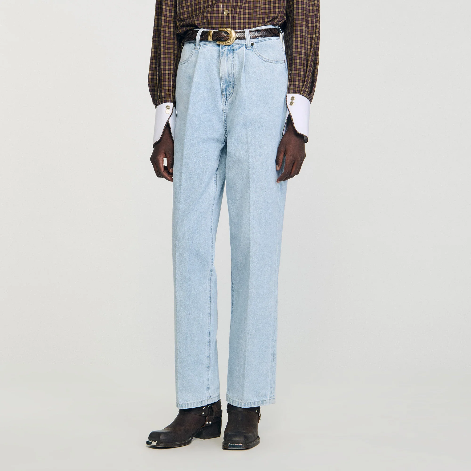 Mael Straight-Leg Jeans Blue - Image 4