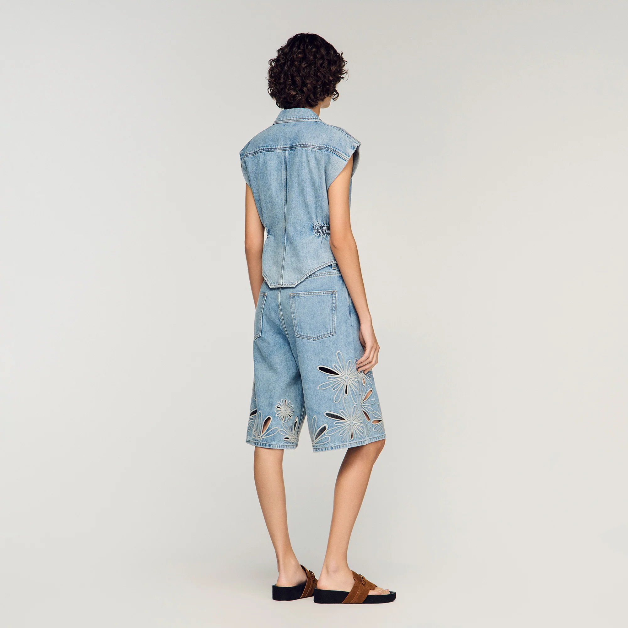 Kurtis Denim Top Blue Jean - Image 5