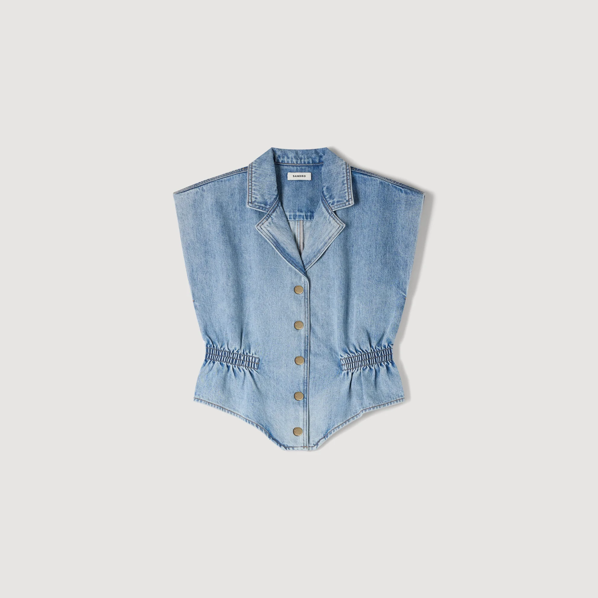 Kurtis Denim Top Blue Jean - Image 6