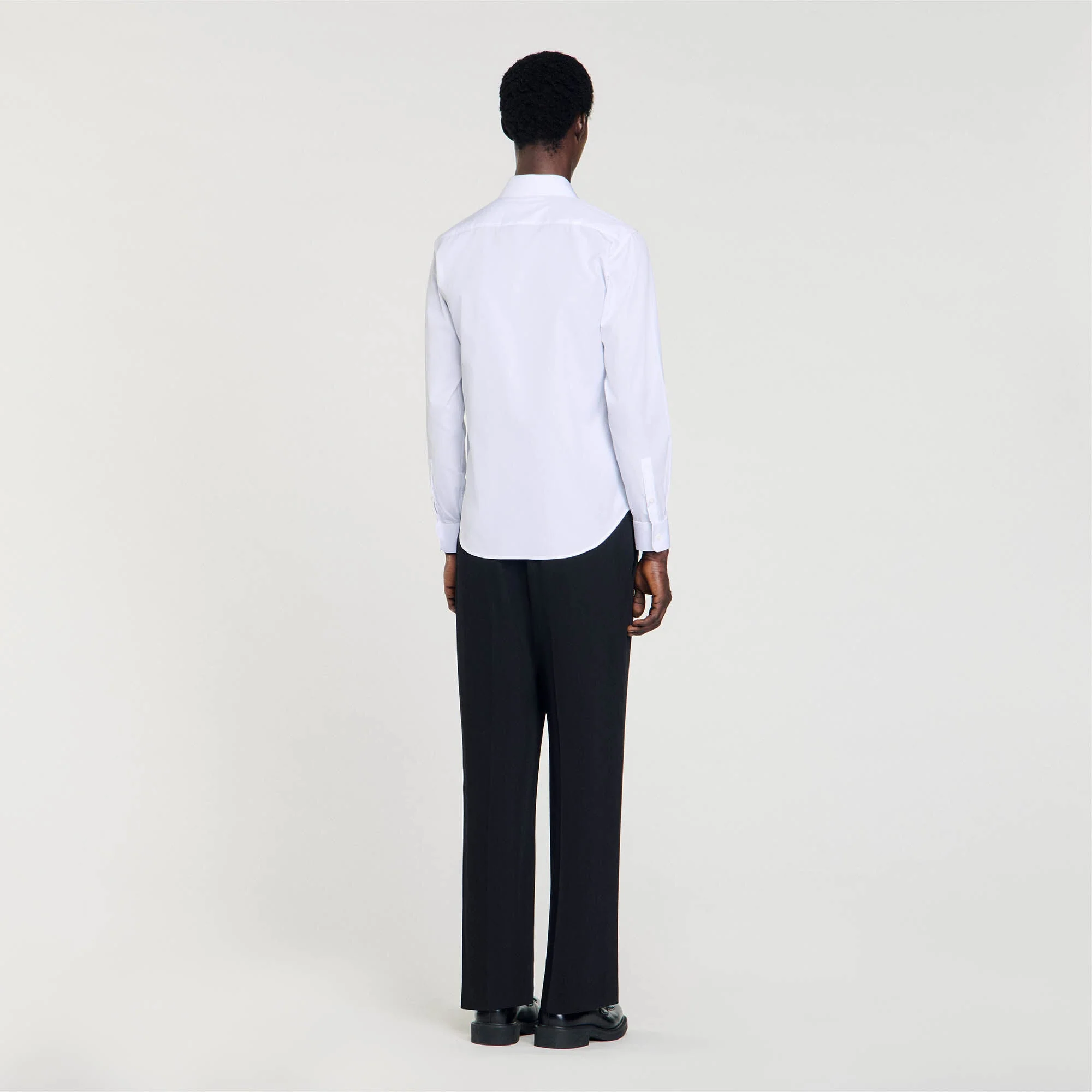 Chemise Ceremonie Cotton Shirt White - Image 5