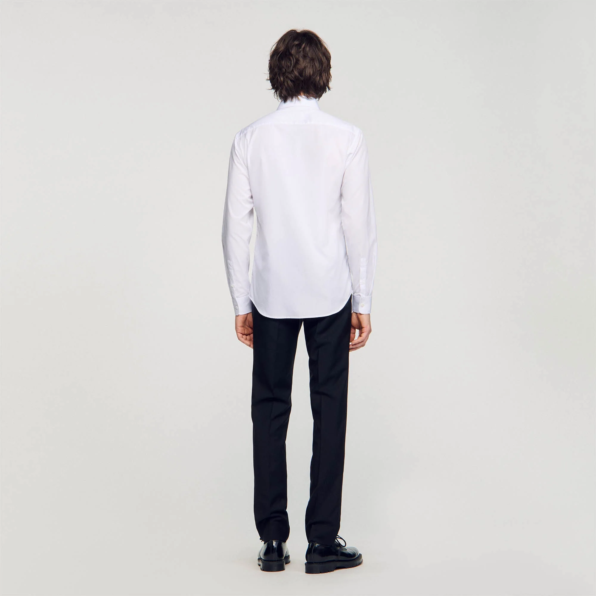 New Seamless Long-Sleeved Shirt White - Image 5