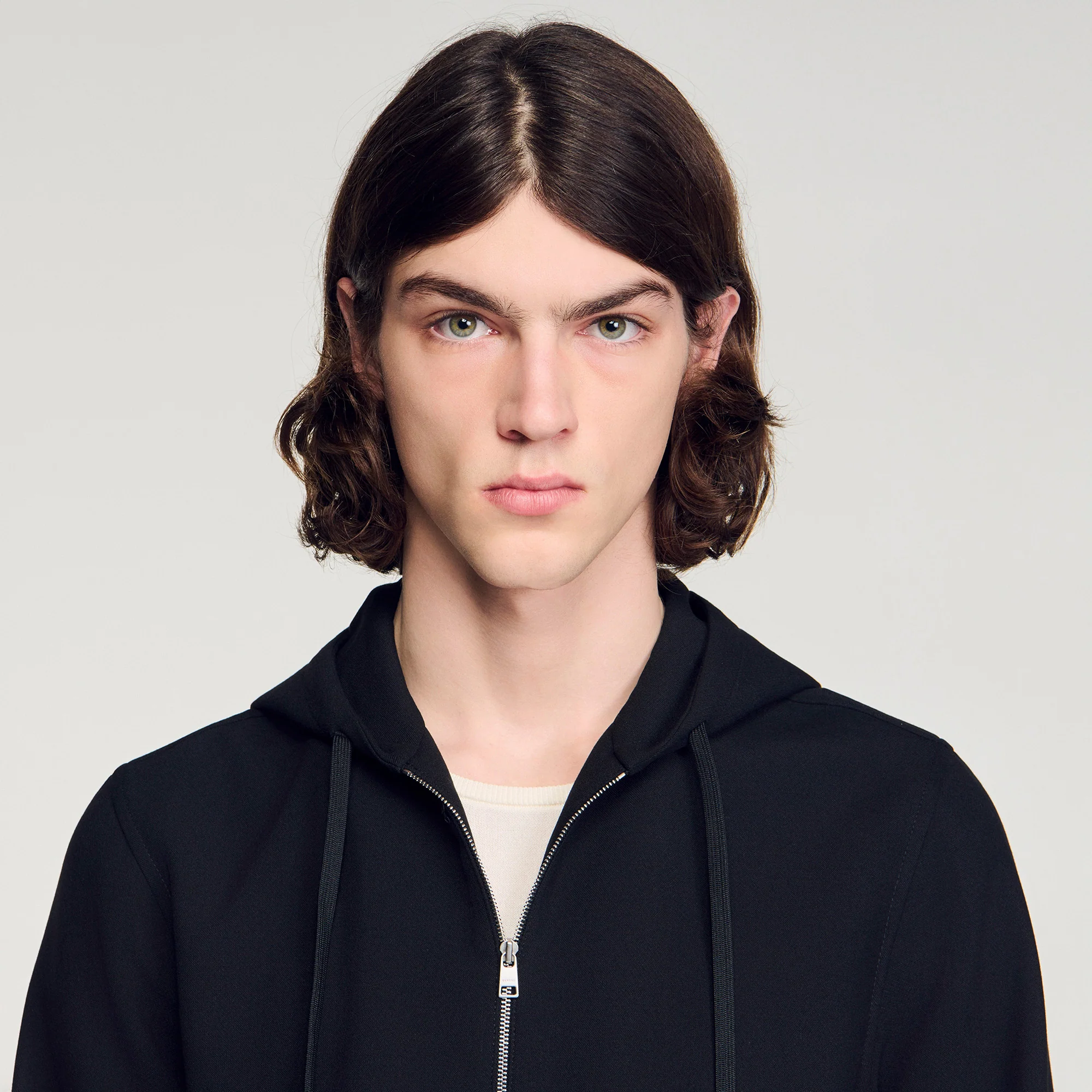 Joker Hood Hooded Shirt Black - Image 3