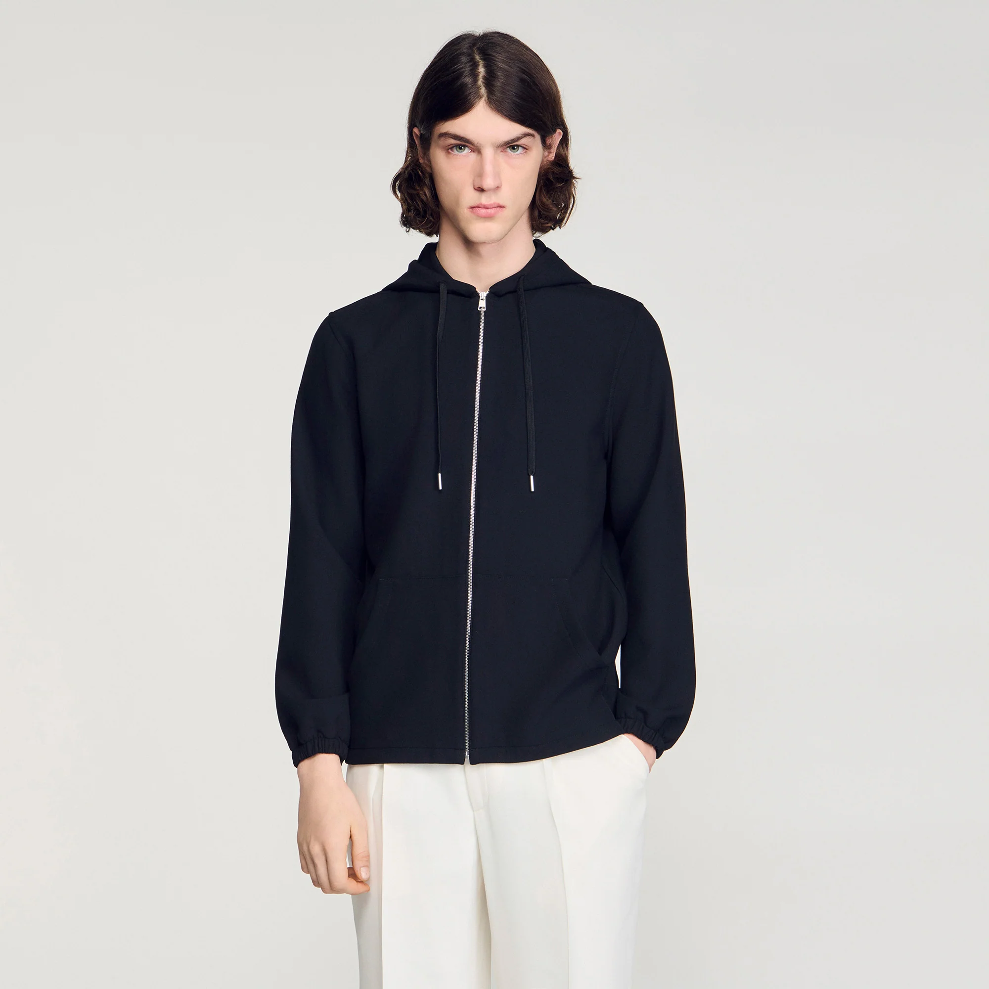 Joker Hood Hooded Shirt Black - Image 4