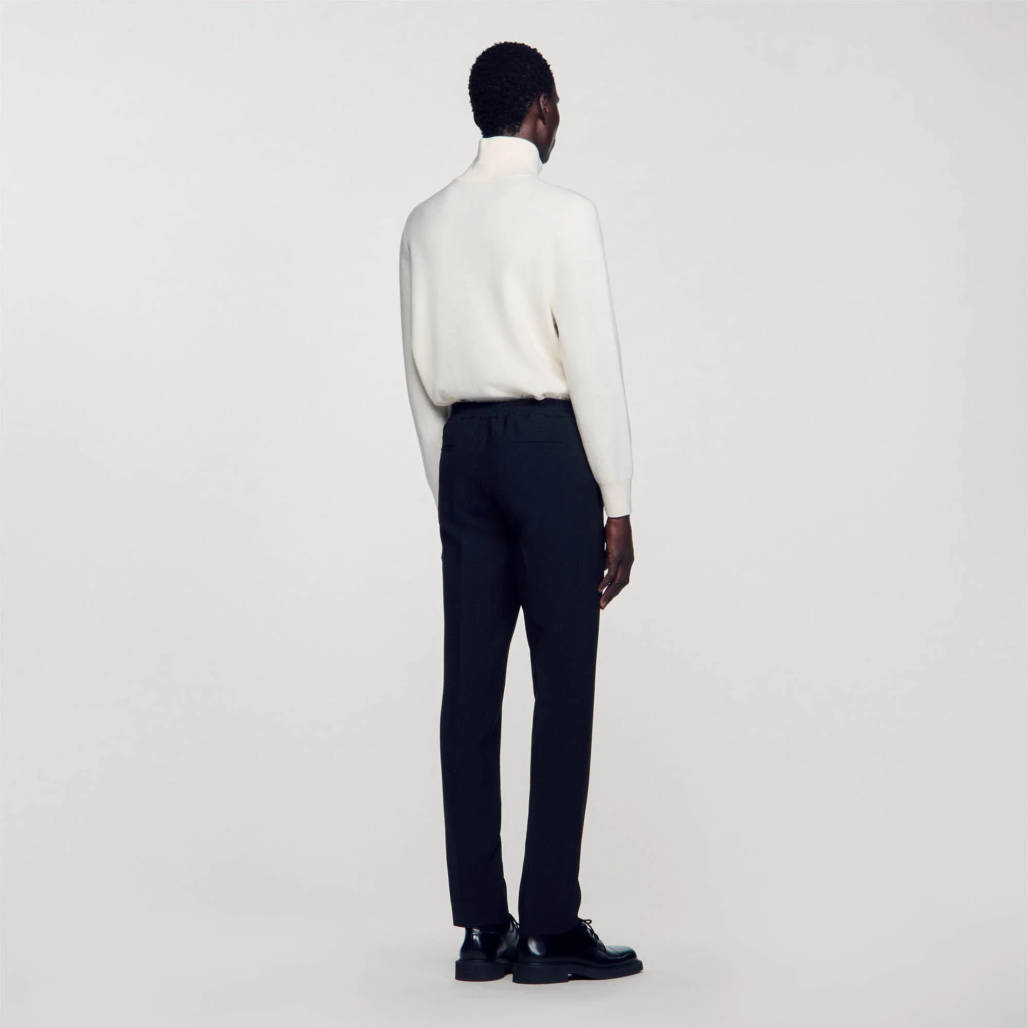 Jersey Jersey Trousers Black - Image 5