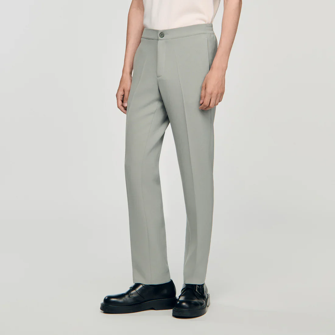 Jersey Jersey Trousers Steel - Image 4