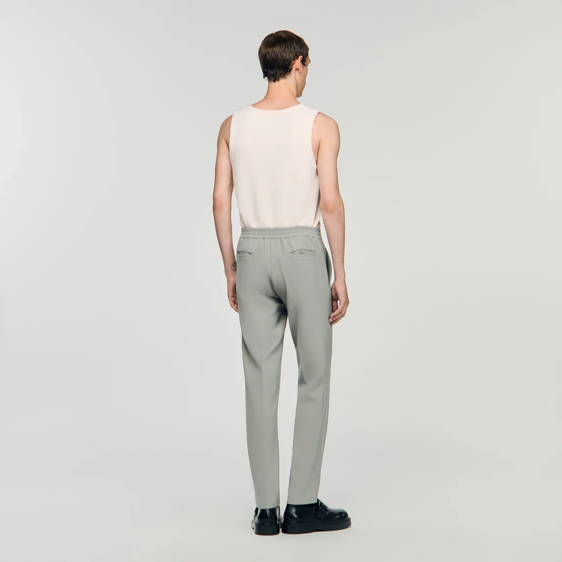 Jersey Jersey Trousers Steel - Image 5