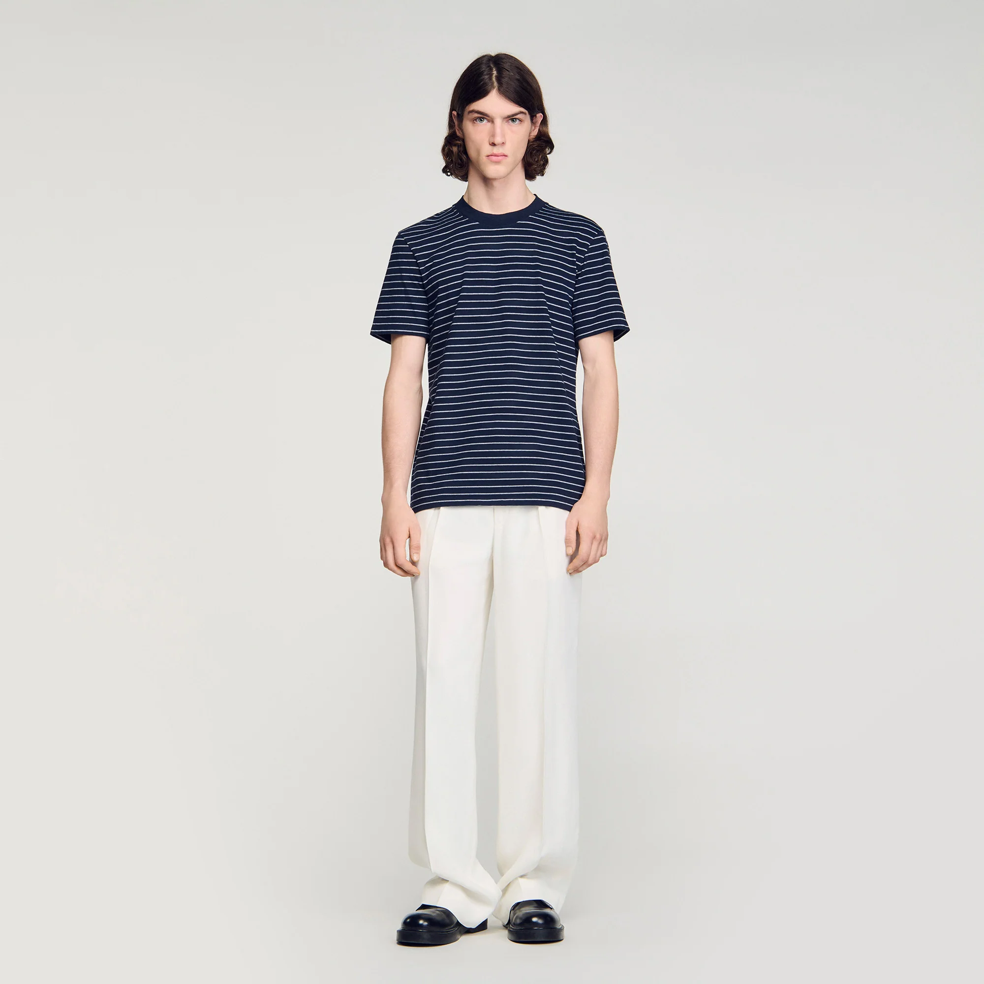 Sailor Tshirt Striped T-Shirt Marine / Blanc - Image 2